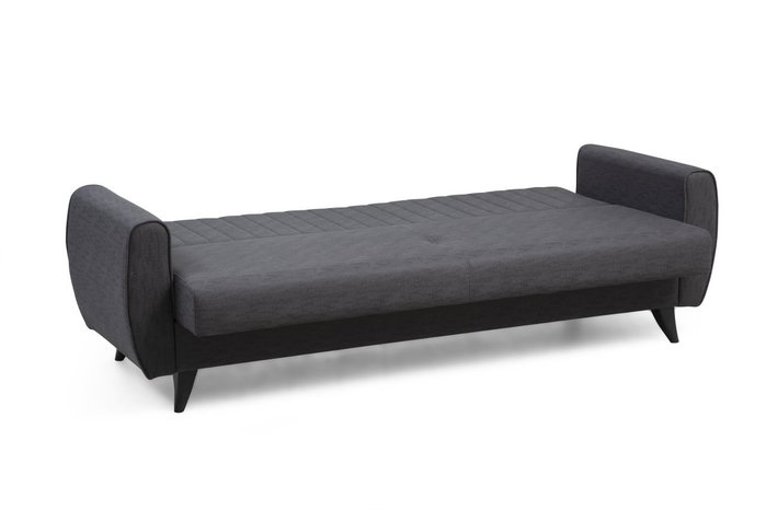 Atelier Del Sofa Alkon Sofá Cama de 3 Plazas Gris Oscuro